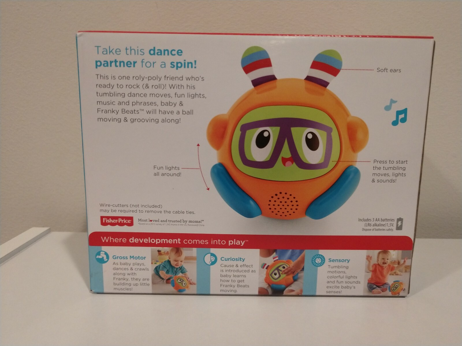 fisher price franky beats ball