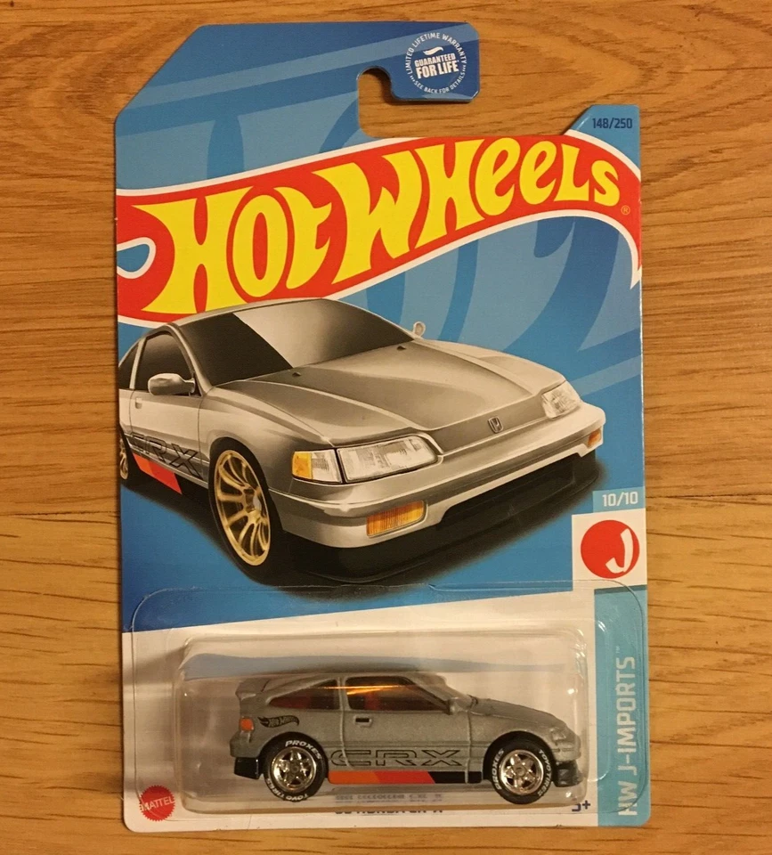 Intercambio de rueda Hot Wheels J Imports Honda CR-X CUSTOM Super Real Riders Foto 4 de 4