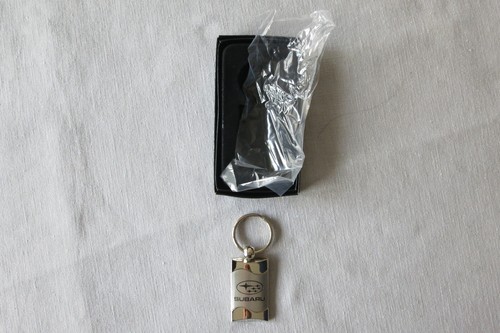 Subaru Logo Chrome Keyring Key Chain, New - Afbeelding 2 van 6