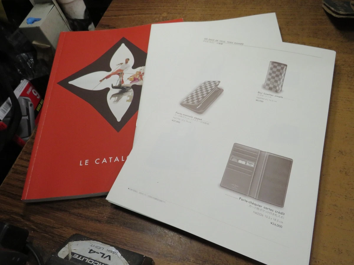 Louis Vuitton authorized catalog for 2000 with price list | eBay