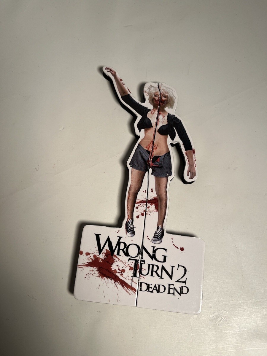 Wrong Turn Dead End Magnet Kimberly Caldwell HTF RARE Split Horror Gory  Pieces