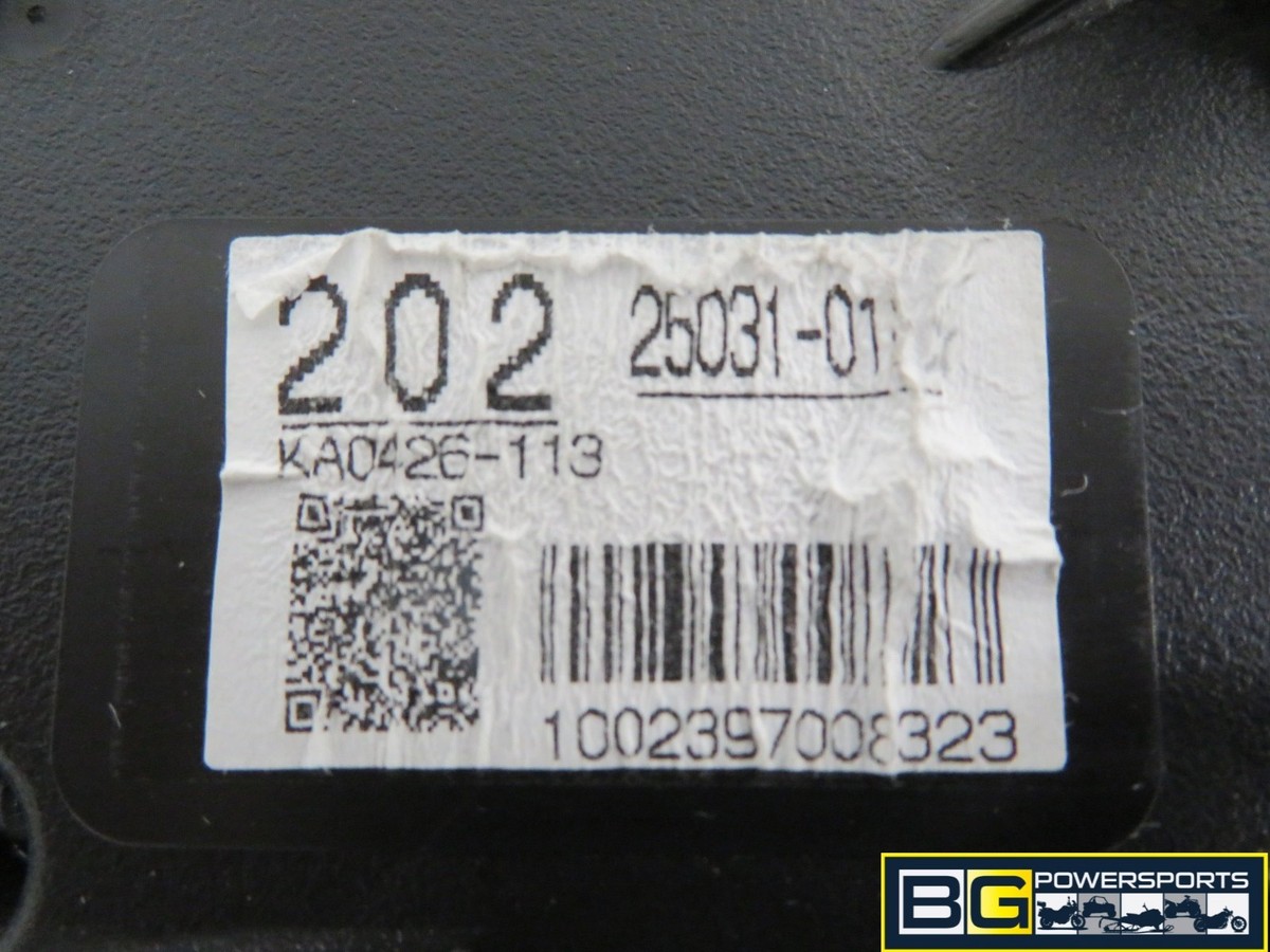 EB548 2008 08 KAWASAKI NINJA ZX1400 C ZX14 SPEEDOMETER KILOMETERS