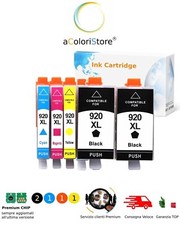 5 Cartucce copatibili per HP officejet 6000 6500A 6500 7500A 7500 7000 920 XL