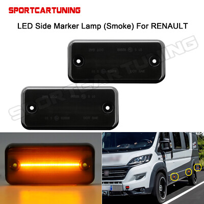 6PCS LED side marker light side indicator for Fiat Ducato Citroen Peugeot 