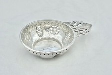 RARE ARGENTINE HM STERLING SILVER EMBOSSED WINE TASTER Juan Carlos Pallarols