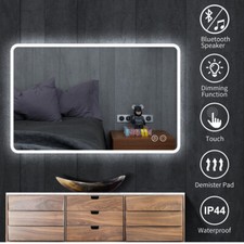 LED Bathroom Mirror 1000mm/800mm with Touch Sensor/Demister/Bluetooth