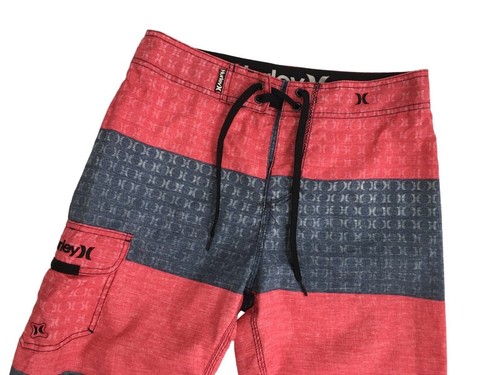 Pantalones cortos HURLEY bañadores para hombre talla 28 AZUL ROSA - Imagen 2 de 4