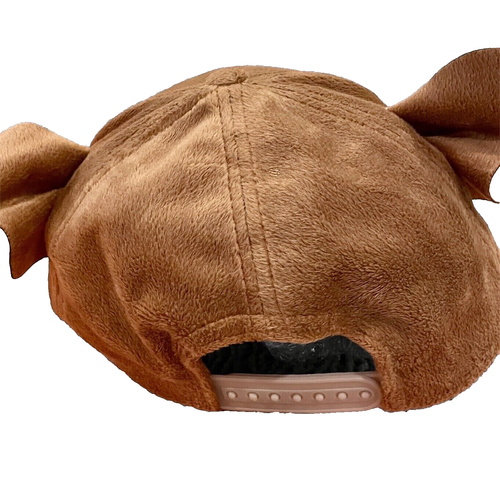GREMLINS Gizmo Snap back Hat Flat Bill Soft Furry Spencers Snapback NWOT RARE - Picture 3 of 9