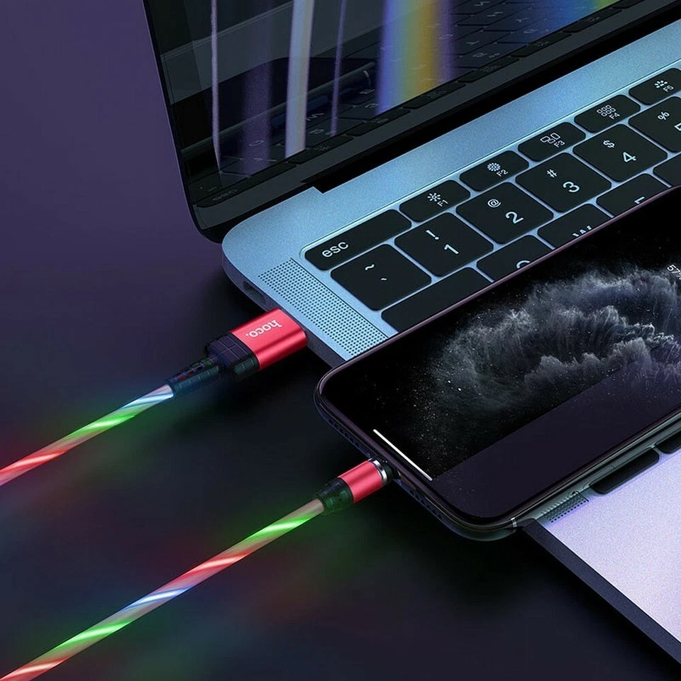 For iPhone 6 7 8 Plus iPhone 11 XR Xs Max 12 13 Charger USB Cable Cord 3.2FT Red - Image 2 of 4