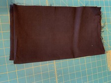 2-24" X 28" Black Crepe Fabric