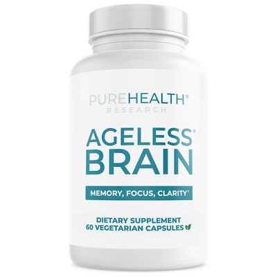 Boost Brain Function & Recall with PureHealth Ageless Brain