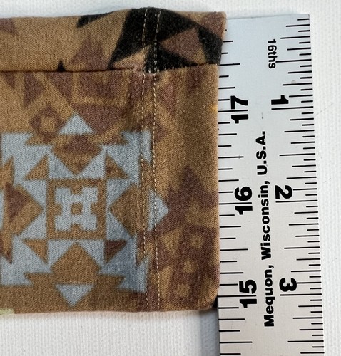 LuLaRoe Girl's Leggings Size S/M Kid's Geometric Shapes Brown Multicolor - Picture 9 of 17