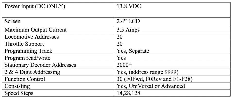 Digitrax Zephyr Express: DCC Starter Command Station Booster Throttle set DCS52 - Image 3 of 4