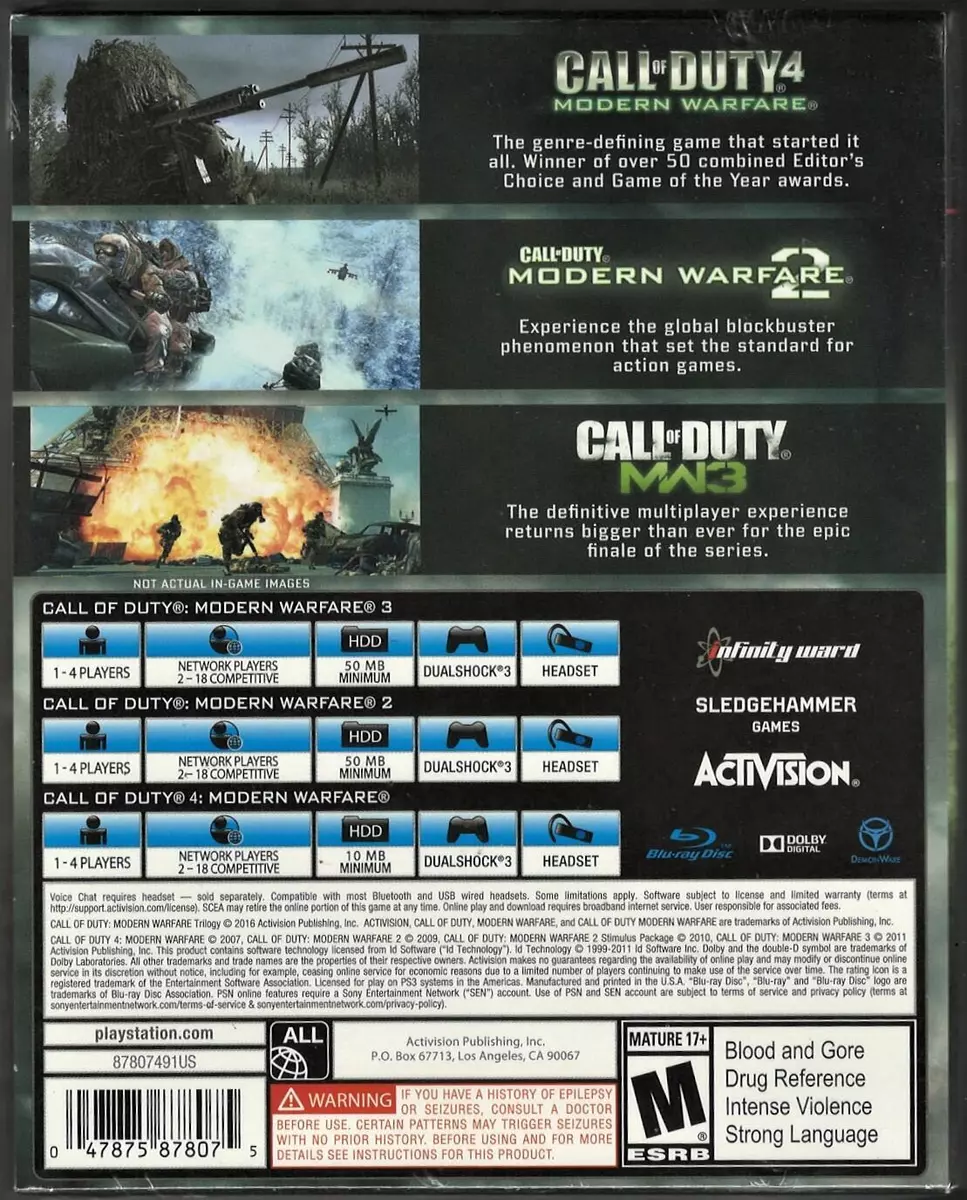 Call of Duty: Modern Warfare Trilogy