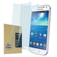 2X 9H Hartglas Samsung Galaxy S4 Mini Hd Display Schutz Glas Verbundglas Folie