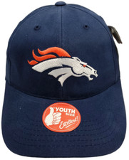 Denver Broncos Youth Snapback Logo Block Brushed