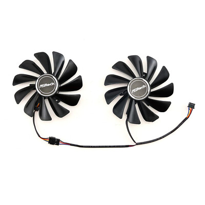 Graphics Card Fan for ASROCK RX6700XT 6600XT 6600 Challenger