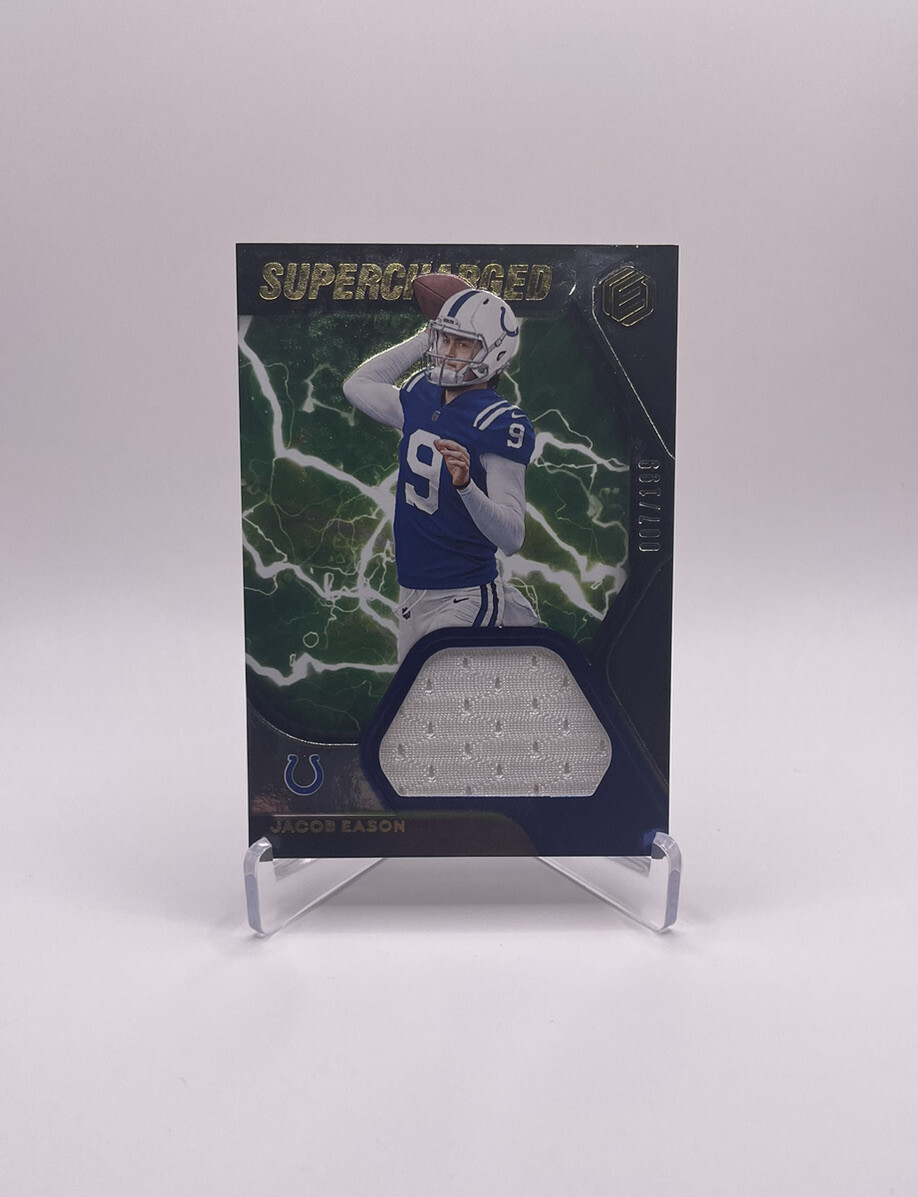 2020 Elements Supercharged #SC-11 JACOB EASON #/199 - Colts
