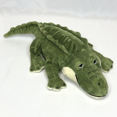 Wild Republic Green Alligator Crocodile Gator Plush 14