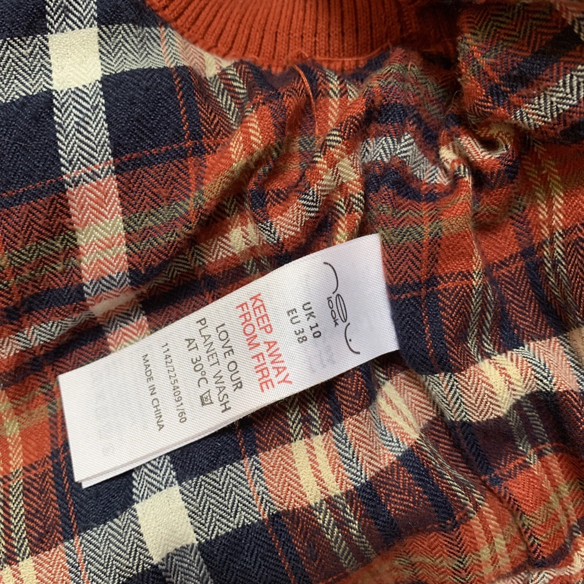 Orange coat top new look
