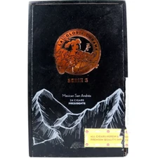 La Gloria Cubana Presidente Serie S Empty Wooden Cigar Box 7" x 4.75" x 4.75"