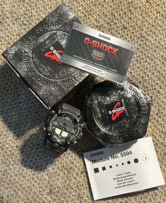 Casio G-Shock Mudmaster Herrenuhr Schwarz Zifferblatt GG-B100