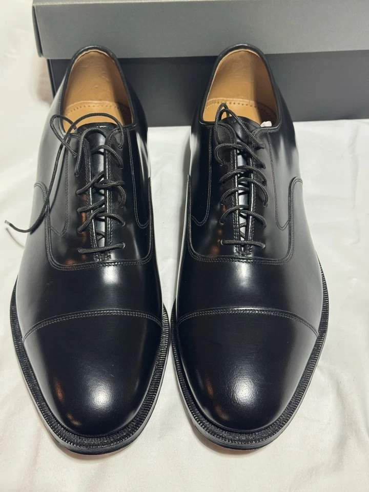 Johnston'n & Murphy'y Melton Clásico Puntera Oxford - Zapatos de vestir atemporales para hombre Foto 4 de 4