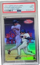1999 Topps Gold Label Nomar Garciaparra Class 3 Red /25 PSA 9 POP 2