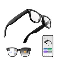 W AI 4 Smart Glasses Bluetooth Translation Hands-Free Flashlight Surround Sound