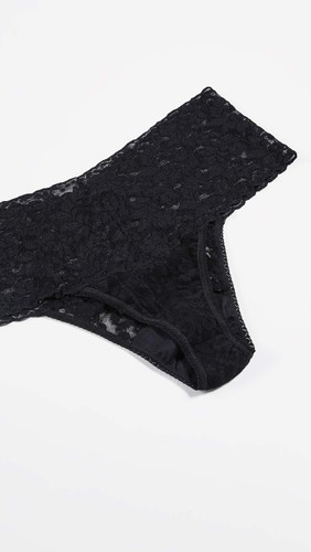 Tanga in Übergröße, schwarz, bequeme Passform, Größe 14-24, weicher Stoff, Stretch - Bild 2 von 4