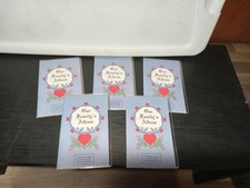 Set Lot Family History Record Information Memories Booklets 30 Page Photo Album