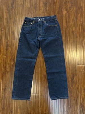 Vintage Levi's 501 XX Dark Wash Made In USA Denim Jeans Actual