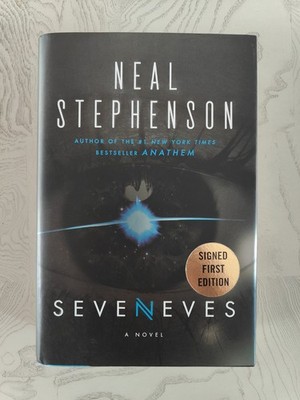 Seveneves - Neal Stephenson, Inscribed Autograph, Specially Bound, 1st Edition