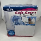 Rival Soft Serve Ice Cream Maker 1.5 Quart Capacity Model GC8250 New in Open Box