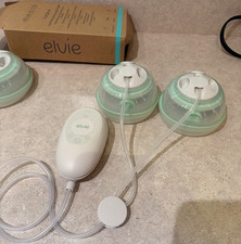 Elvie Stride Double Electric Breast Pump Kit Tubing Bottles Closed System