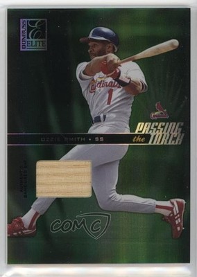 2004 Donruss Elite Passing the Torch Bats 177/200 Ozzie Smith #PT-23 HOF 1o1v