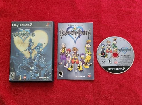 Kingdom Hearts Sony PlayStation 2 PS2 Complete. TESTED WORKING