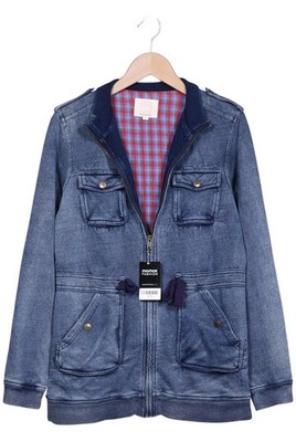 QUIKSILVER Jacke Damen Anorak Jacket Kurzmantel Gr. M Baumwolle Blau #fnx3spt