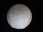 1963 Syracuse Chiefs -- Detroit Tigers AAA Team Signed Baseball