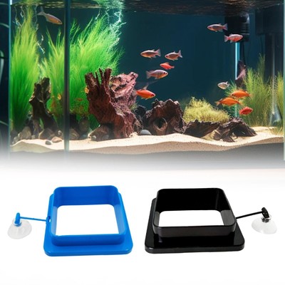Floating Fish Food Feeder Circle 10 cm Aquarium Feeder Circle für
