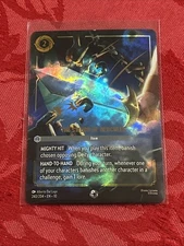 ENCHATNED - Disney Lorcana Whispers - THE SWORD OF HERCULES - 240/204 ENCHANTED