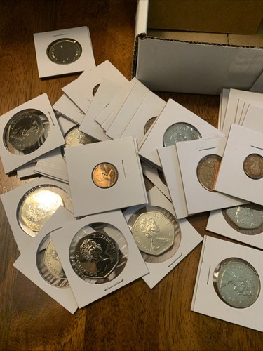 Box Of Coinage Of Great Britain And Northern Ireland Decimal Coins