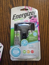 Energizer Rechargeable AA Or AAA Battery Recharge Pro with 4 AA NiMH Batteries