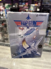 Top Gun (Nintendo Entertainment System, 1987) NES In Box w/ Box Damage Tested!