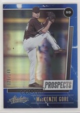 2021 Panini Absolute Prospects Spectrum Blue 25/149 Mackenzie Gore #P-3 2d7