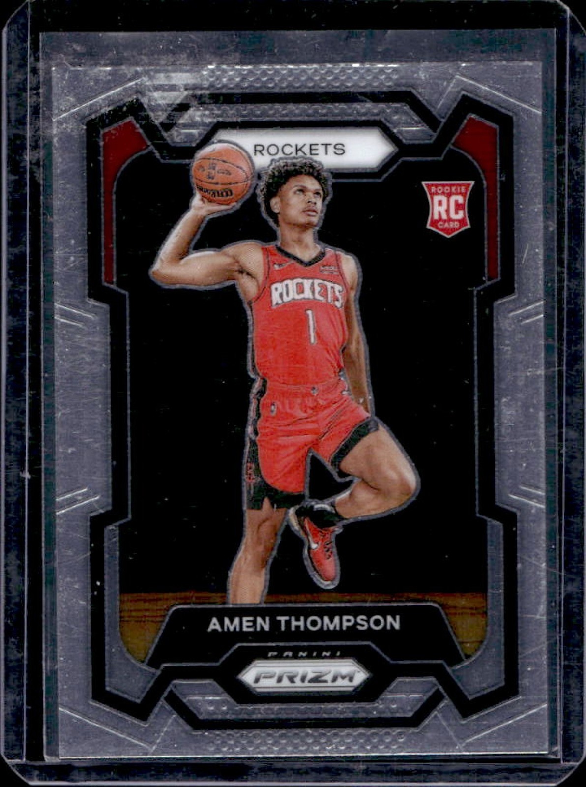 2023-24 Panini Prizm Amen Thompson RC Rookie #150 Rockets