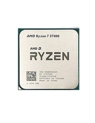 AMD Ryzen 7 5700G Prozessor (4,6 GHz, 8 Kerne, Sockel AM4) Box  100-100000263BOX
