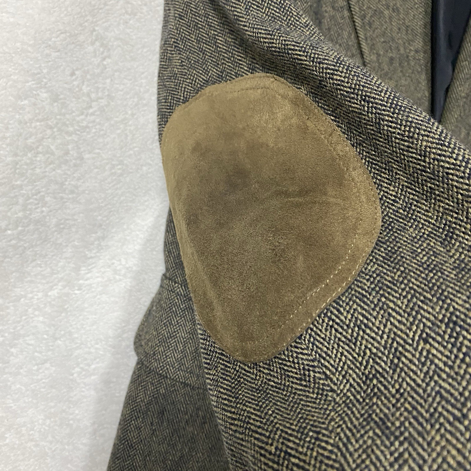 Pendleton Wool Blazer 48 With Herringbone Pattern… - image 5