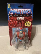 Masters of the Universe Origins Retro Stratos Winged Warrior New Sealed Gray