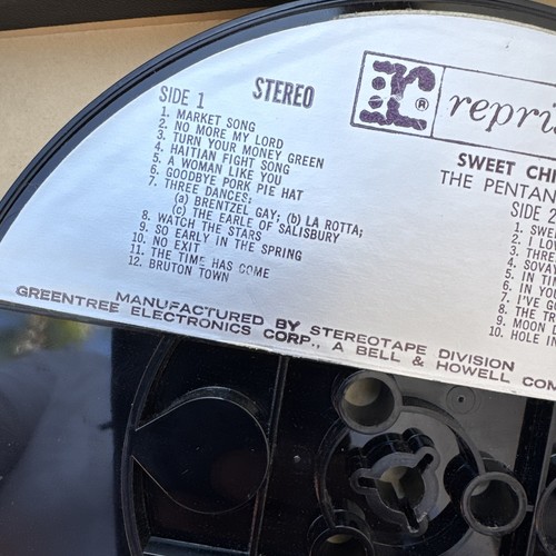 The Pentangle Sweet Child Double Play 2 Albums On 1 Tape Reel to Reel Tape - Picture 5 of 11